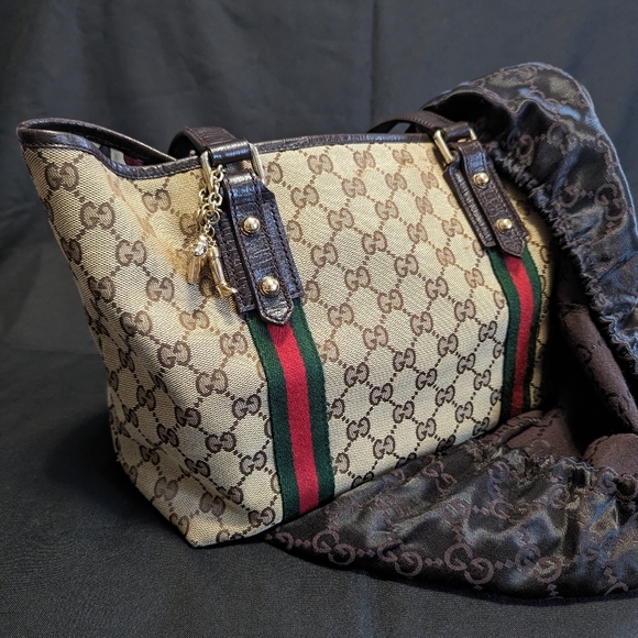 Ophidia Classic Monogram Canvas Tote